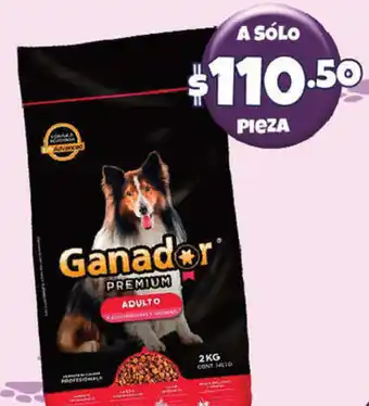 Alimento para Perro Ganador Premium 2kg