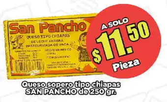 Queso Sopero Tipo Chiapas San Pancho 250g