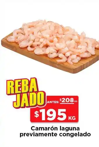 HEB Camaron laguna prev. congelado 1 kg oferta