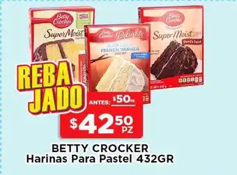 HEB Harina para pastel betty crocker oferta
