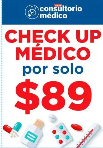 HEB Check up médico oferta