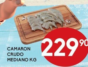 Alsuper Camaron crudo mediano kg oferta