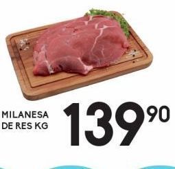 Alsuper Milanesa de res kg oferta
