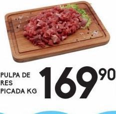 Alsuper Pulpa de res picada kg oferta