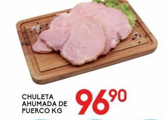 Chuleta ahumada de puerco kg