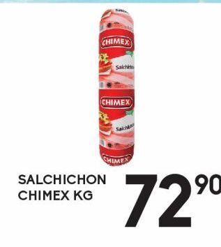 Alsuper Salchichón chimex kg oferta