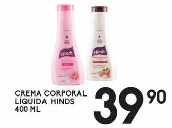 Alsuper Crema corporal hinds 400ml oferta