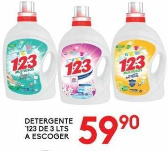 Alsuper Detergente 123 3lt oferta