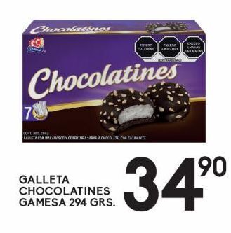 Alsuper Galleta chocolatines gamesa 294g oferta