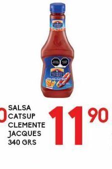 Alsuper Salsa catsup clemente jacques 340g oferta