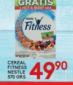 Alsuper Cereal fitness nestlé 570g oferta