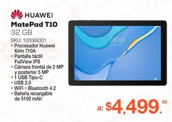 RadioShack Tablet huawei matepad t10 / 32 gb oferta
