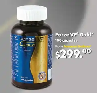 Farmacias Similares Forze VF Gold 100 cápsulas oferta