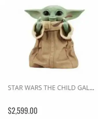 Julio Cepeda Jugueterías Star Wars The Child Gal... oferta