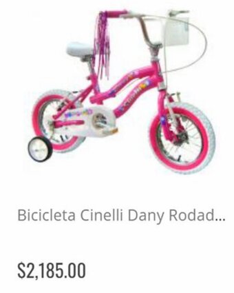 Bicicleta Cineli Dany Rodad...