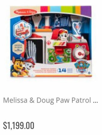 Julio Cepeda Jugueterías Melissa & Doug Paw Patrol ... oferta