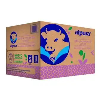 Sam's Club Leche alpura deslactosada light 12 pzas de 1 l oferta