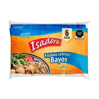 Frijoles isadora bayos refritos 6 pzas de 430 g