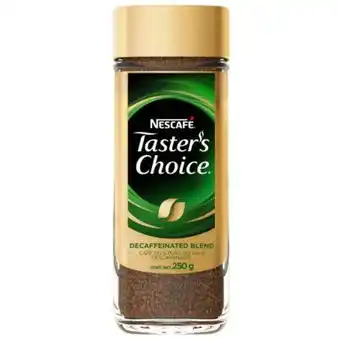 Café soluble taster's choice nescafé descafeinado 250 g