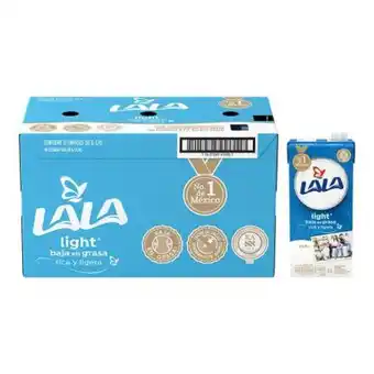 Sam's Club Leche lala light 12 pzas de 1 l c/u oferta