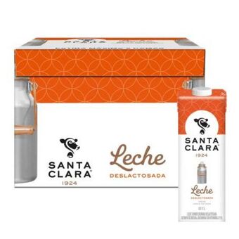 Sam's Club Leche santa clara deslactosada de vaca 12 pzas de 1 l c/u oferta