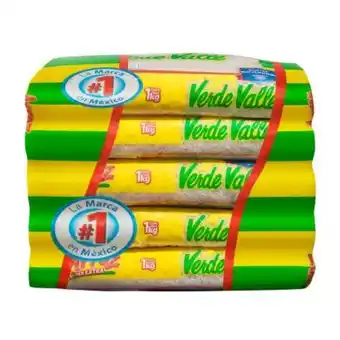Arroz blanco verde valle súper extra 5 pzas de 1 kg