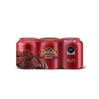 Sam's Club Chiles chipotles la costeña adobados 6 pzas de 220 g oferta