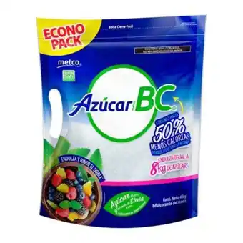 Azúcar metco bc baja en calorías 4 kg