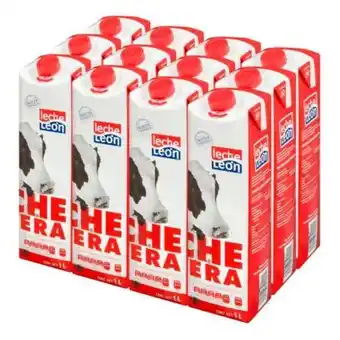 Sam's Club Leche león entera 12 pzas de 1 l c/u oferta