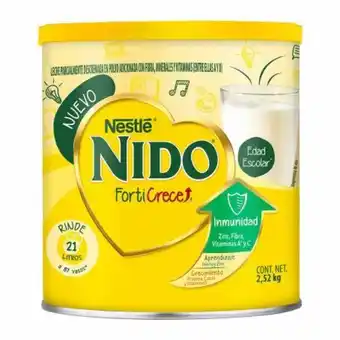 Sam's Club Leche en polvo nido forticrece 2.52 kg oferta