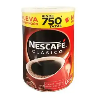 Sam's Club Café soluble nescafé clásico 1.5 kg oferta