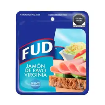Sam's Club Jamón de pavo fud virginia 1 kg oferta