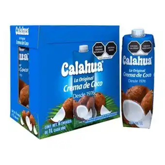 Sam's Club Crema de coco calahua 6 pack de 1 l c/u oferta