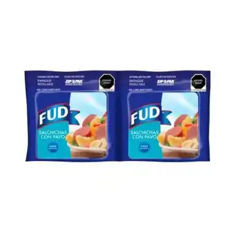 Salchichas de pavo fud 2 kg