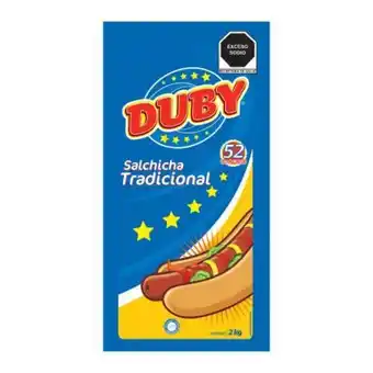 Salchicha duby de pavo 2 kg