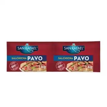 Sam's Club Salchicha de pavo san rafael 2 kg oferta