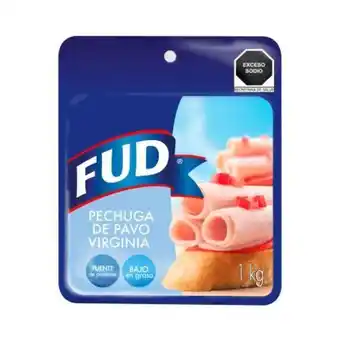 Sam's Club Pechuga de pavo fud virginia 1 kg oferta