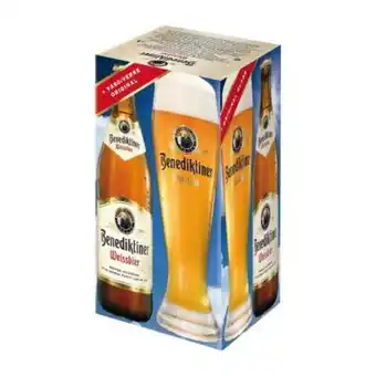 Sam's Club Cerveza clara benediktiner 3 pzas de 500 ml oferta