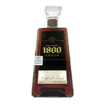 Tequila 1800 reserva añejo 1.75 l