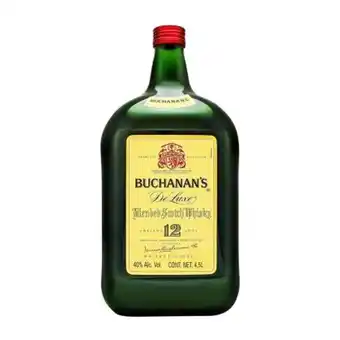 Sam's Club Whisky buchanan's deluxe 12 años 4.5 l oferta