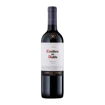Sam's Club Vino tinto casillero del diablo merlot 750 ml oferta