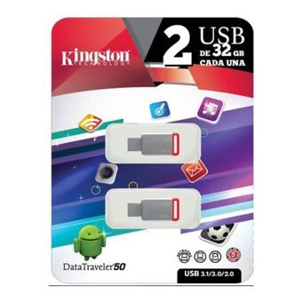 Sam's Club Memoria usb kingston de 32 gb 2 pzas oferta