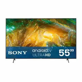 Sam's Club Pantalla sony 55 pulgadas 4k uhd android tv serie x81ch oferta