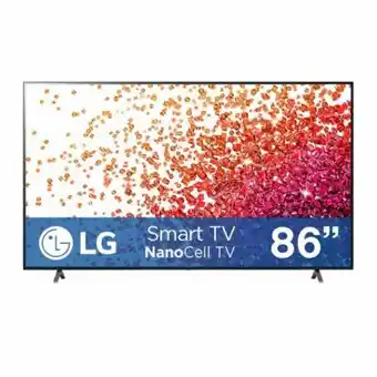 Sam's Club Pantalla lg 86 pulgadas nanocell tv ai thinq 86nano755sp oferta