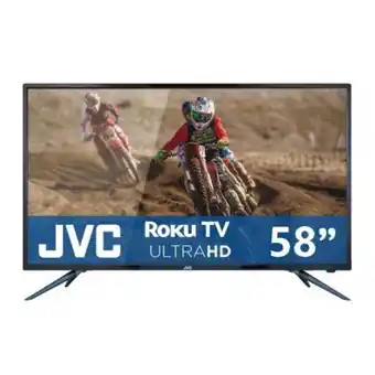 Sam's Club Pantalla jvc 58 pulgadas uhd roku tv si58ur oferta