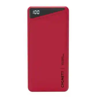 Sam's Club Power bank cygnett 10,000 mah con pantalla digital rojo oferta