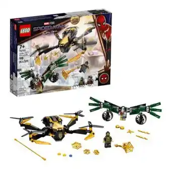 Sam's Club Set lego super heroes duelo del dron de spider-man mod. 76195 oferta