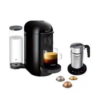 Sam's Club Cafetera nespresso vertuo ink + aeroccino 4 + 12 cápsulas de café oferta
