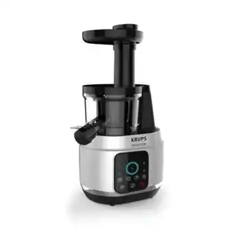 Extractor de jugo krups slow juicer negro