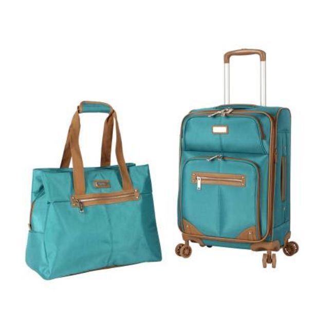 Maleta nicole miller turquesa 2 pzas oferta en Sam's Club